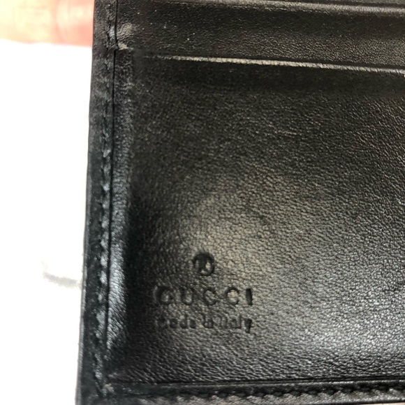 Gucci Authentic Vintage canvas & leather wallet Jackie O Monogram logo clutch - Picture 11 of 16